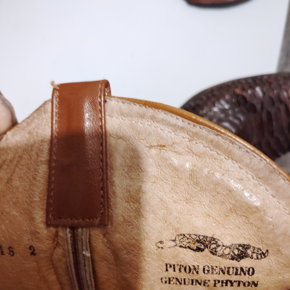 Genuine phyton men boots - Picture 6 of 8